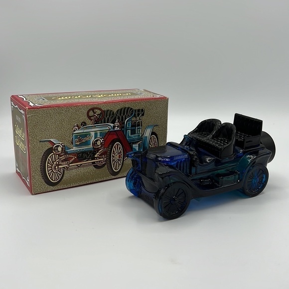 AVON STANLEY STEAMER WILD COUNTRY AFTER SHAVE DECANTER VINTAGE IN BOX - Picture 1 of 15